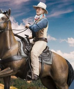 Hot Pop Cultures Store 4 Hot Pop Stars And Celebrity's John Wayne Statue By Infinite Statue 1:6 Scale - Old & Rare