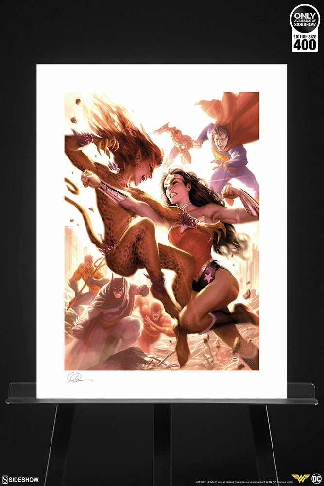 Top 10 π Wonder π© Woman Vs Cheetah Fine Art Print By Artist Alex Garner. Art Print By Sideshow Collectibles π 2 Wonder Woman Vs Cheetah Fine Art Print By Artist Alex Garner. Art Print By Sideshow Collectibles