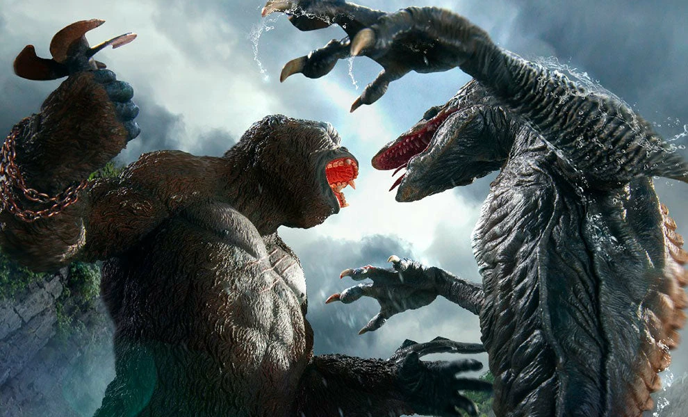 Deals 😀 Kong VS Skullcrawler Deluxe Collectible Set By Star Ace Toys Ltd. Monsters, MonsterVerse! 🛒 4 Kong VS Skullcrawler Deluxe Collectible Set By Star Ace Toys Ltd. Monsters, MonsterVerse!