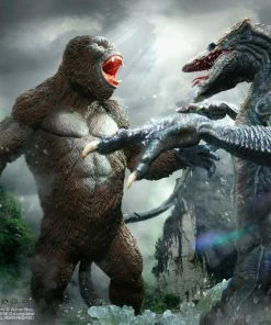 Kong VS Skullcrawler Deluxe Collectible Set By Star Ace Toys Ltd. Monsters, MonsterVerse!