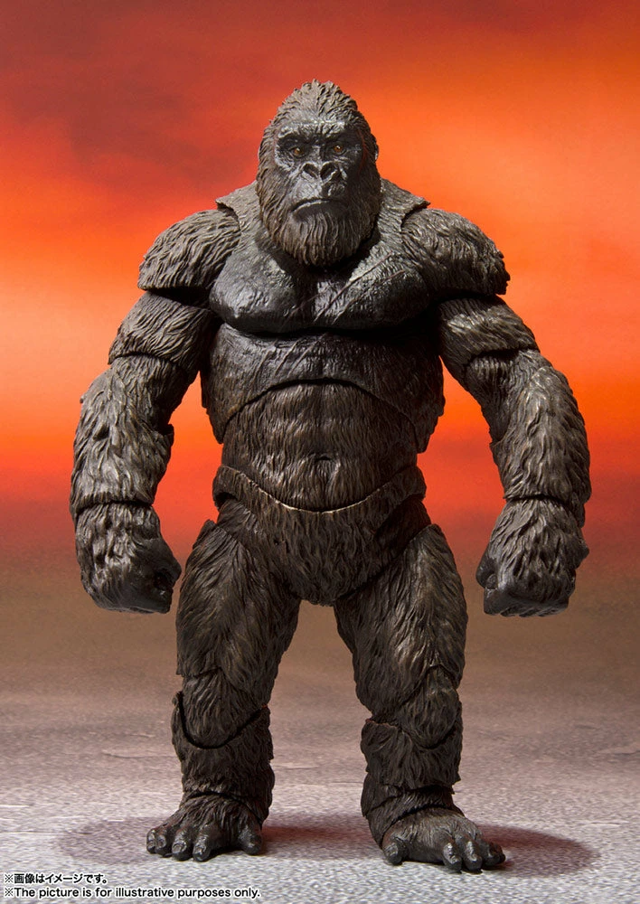 Brand new 👏 Bandai Spirits SH Monsterarts Kong Collectible Figure By Bandai Spirits S.H.Monsterarts Monsters, MonsterVerse! 😀 2 Bandai Spirits SH Monsterarts Kong Collectible Figure By Bandai Spirits S.H.Monsterarts Monsters, MonsterVerse!