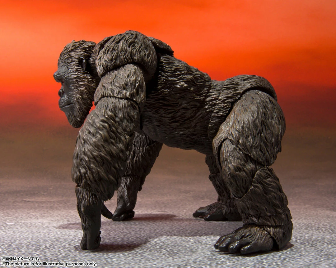 Brand new 👏 Bandai Spirits SH Monsterarts Kong Collectible Figure By Bandai Spirits S.H.Monsterarts Monsters, MonsterVerse! 😀 3 Bandai Spirits SH Monsterarts Kong Collectible Figure By Bandai Spirits S.H.Monsterarts Monsters, MonsterVerse!