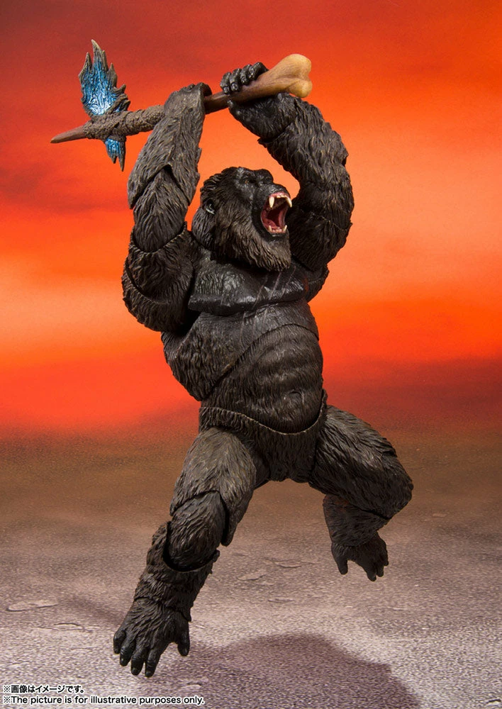 Brand new 👏 Bandai Spirits SH Monsterarts Kong Collectible Figure By Bandai Spirits S.H.Monsterarts Monsters, MonsterVerse! 😀 5 Bandai Spirits SH Monsterarts Kong Collectible Figure By Bandai Spirits S.H.Monsterarts Monsters, MonsterVerse!