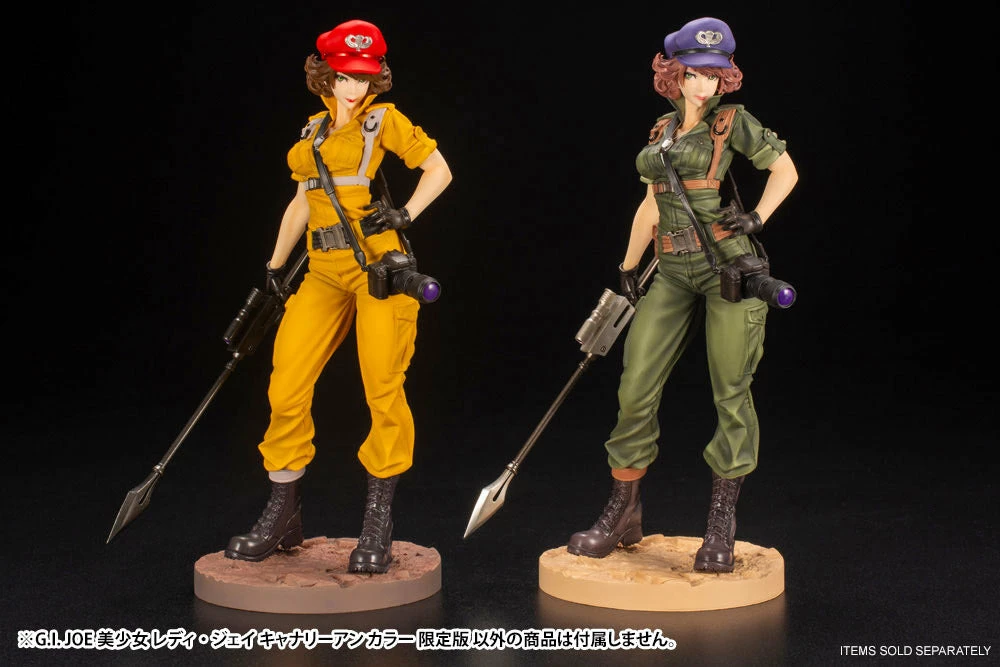 Cheap ⭐ Kotobukiya Bishoujo Series Lady Jaye (Canary Ann Color Variant) Statue By Kotobukiya 1:7 Bishoujo Series - G.I. Joe ⌛ 10 Kotobukiya Bishoujo Series Lady Jaye (Canary Ann Color Variant) Statue By Kotobukiya 1:7 Bishoujo Series - G.I. Joe