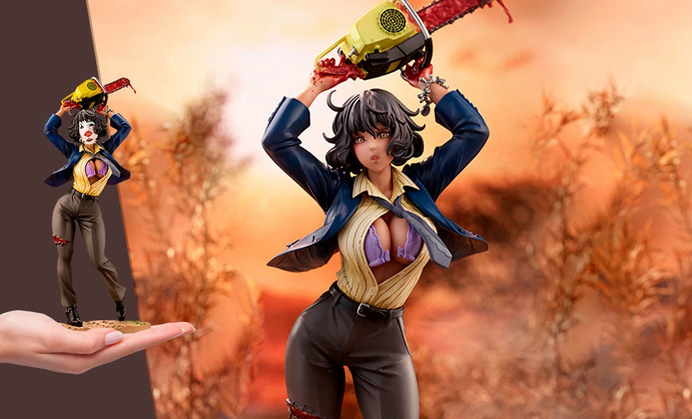 Wholesale 🔔 Leatherface Chainsaw Dance Statue By Kotobukiya Bishoujo Series - 1:7 Scale Texas Chainsaw Massacre 🥰 1 Leatherface Chainsaw Dance Statue By Kotobukiya Bishoujo Series - 1:7 Scale Texas Chainsaw Massacre