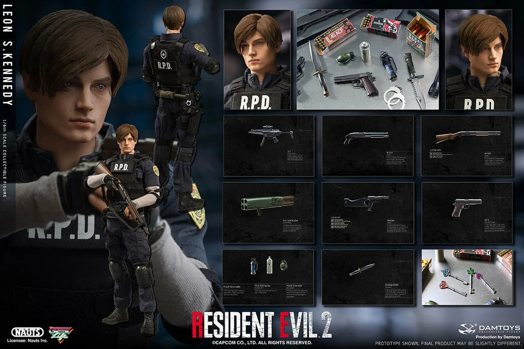 Promo ๐ Sixth Scale Collectible Figures Leon S. Kennedy Sixth Scale Figure By Damtoys Nauts X Damtoys Resident Evil 2 ๐งจ 29 Sixth Scale Collectible Figures Leon S. Kennedy Sixth Scale Figure By Damtoys Nauts X Damtoys Resident Evil 2
