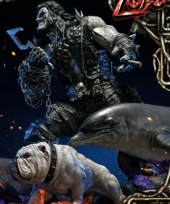 Lobo Deluxe Statue By Prime 1 Studio Injustice: Gods Among Us MARVEL COMICS