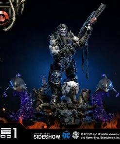 Lobo Deluxe Statue By Prime 1 Studio Injustice: Gods Among Us MARVEL COMICS