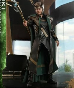 Best Pirce 🎁 Loki Sixth Scale Figure By Hot Toys Movie Masterpiece Series - Avengers: Endgame 🌟 24 Loki Sixth Scale Figure By Hot Toys Movie Masterpiece Series - Avengers: Endgame