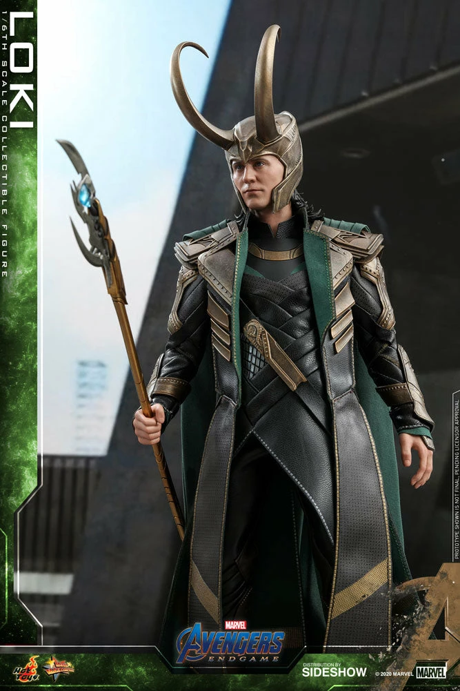 Best Pirce 🎁 Loki Sixth Scale Figure By Hot Toys Movie Masterpiece Series - Avengers: Endgame 🌟 10 Loki Sixth Scale Figure By Hot Toys Movie Masterpiece Series - Avengers: Endgame
