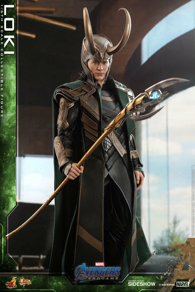 Best Pirce 🎁 Loki Sixth Scale Figure By Hot Toys Movie Masterpiece Series - Avengers: Endgame 🌟 11 Loki Sixth Scale Figure By Hot Toys Movie Masterpiece Series - Avengers: Endgame