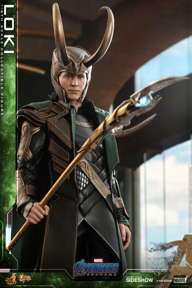 Best Pirce 🎁 Loki Sixth Scale Figure By Hot Toys Movie Masterpiece Series - Avengers: Endgame 🌟 7 Loki Sixth Scale Figure By Hot Toys Movie Masterpiece Series - Avengers: Endgame