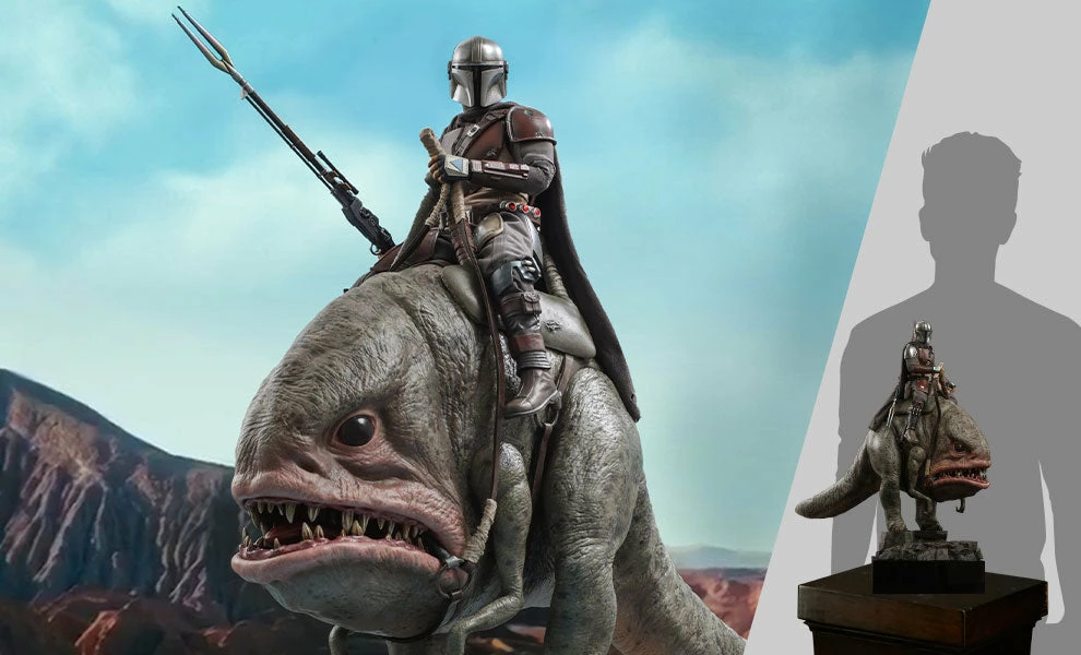 Flash Sale š Hot Toys Sixth Scale Collectible Figures Mandalorian⢠& Blurrg⢠Sixth Scale Figure Set š§Ø 1 Hot Toys Sixth Scale Collectible Figures Mandalorian⢠& Blurrg⢠Sixth Scale Figure Set