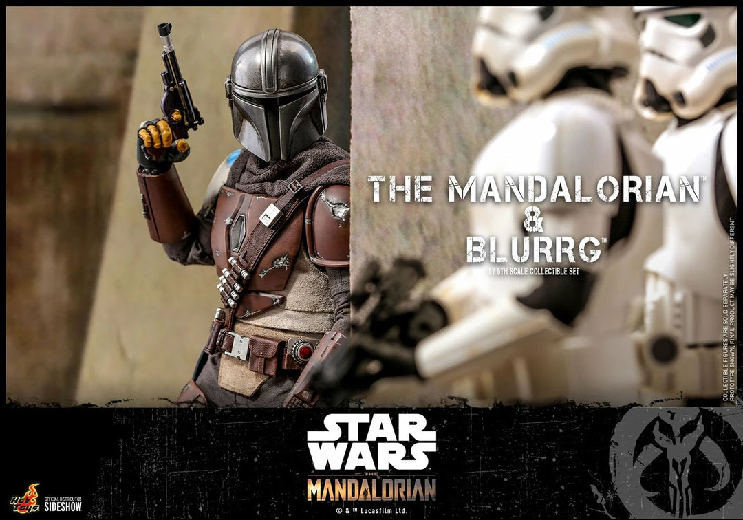 Flash Sale š Hot Toys Sixth Scale Collectible Figures Mandalorian⢠& Blurrg⢠Sixth Scale Figure Set š§Ø 16 Hot Toys Sixth Scale Collectible Figures Mandalorian⢠& Blurrg⢠Sixth Scale Figure Set