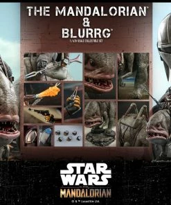 Flash Sale š Hot Toys Sixth Scale Collectible Figures Mandalorian⢠& Blurrg⢠Sixth Scale Figure Set š§Ø 31 Hot Toys Sixth Scale Collectible Figures Mandalorian⢠& Blurrg⢠Sixth Scale Figure Set