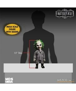 Fun.com Mezco Designer Series Mega Scale Talking Beetlejuice Doll