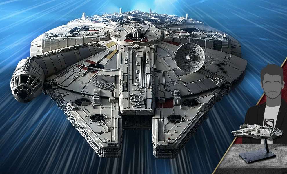 Flash Sale ✔️ Star Wars Millennium Falcon (Rise Of Skywalker Version) Model Kit By Bandai 😍 1 Star Wars Millennium Falcon (Rise Of Skywalker Version) Model Kit By Bandai