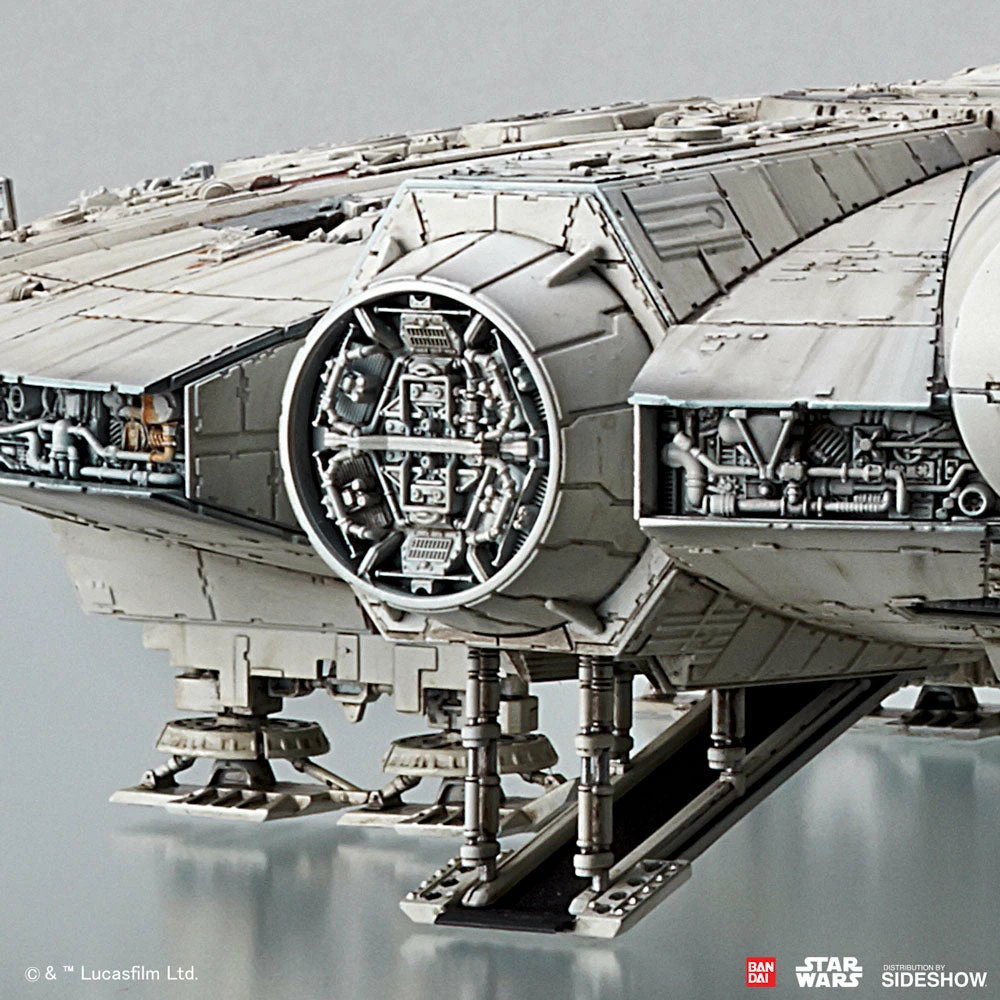 Flash Sale ✔️ Star Wars Millennium Falcon (Rise Of Skywalker Version) Model Kit By Bandai 😍 11 Star Wars Millennium Falcon (Rise Of Skywalker Version) Model Kit By Bandai