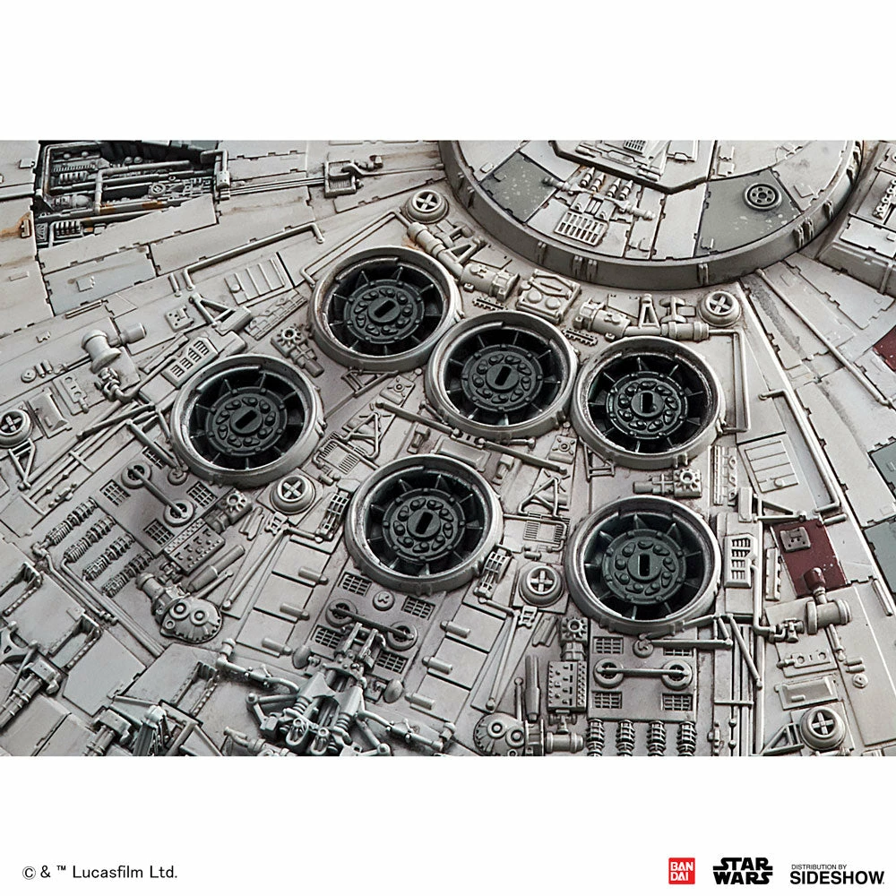Flash Sale ✔️ Star Wars Millennium Falcon (Rise Of Skywalker Version) Model Kit By Bandai 😍 13 Star Wars Millennium Falcon (Rise Of Skywalker Version) Model Kit By Bandai