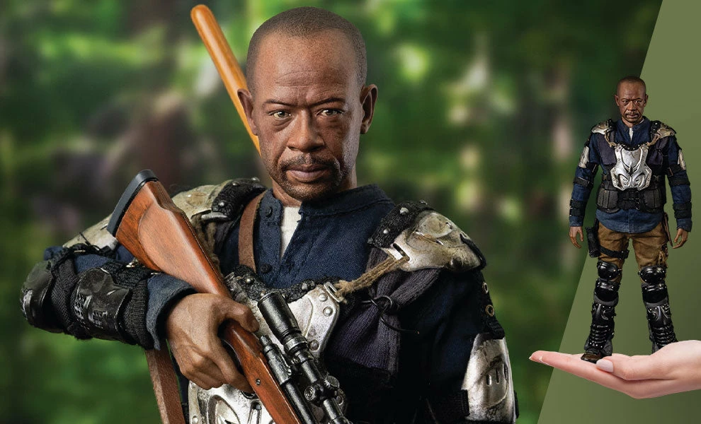 New โ Sixth Scale Collectible Figures Morgan Jones (Season 7) Sixth Scale Figure By Threezero ๐ 1 Sixth Scale Collectible Figures Morgan Jones (Season 7) Sixth Scale Figure By Threezero