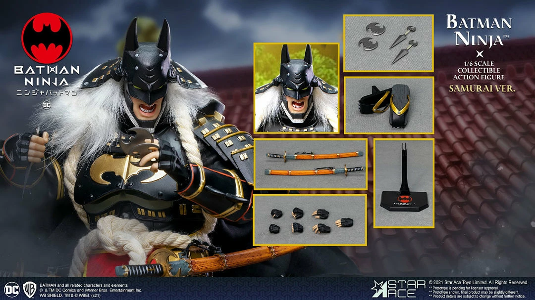 Best Sale ๐ Ninja Batman 2.0 Sixth Scale Figure By Star Ace Toys Ltd. My Favorite Movie Series - Batman Ninja ๐ 15 Ninja Batman 2.0 Sixth Scale Figure By Star Ace Toys Ltd. My Favorite Movie Series - Batman Ninja