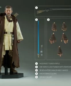 Best Pirce π Mythos Sixth Scale Collectible Figures Obi-Wan Kenobi Sixth Scale Figure π 41 Mythos Sixth Scale Collectible Figures Obi-Wan Kenobi Sixth Scale Figure
