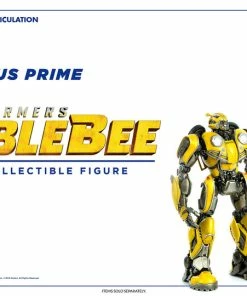 Hot Pop Cultures Store Optimus Prime Collectible Figure By ThreeA Toys DLX Scale - Die-Cast Metal - Bumblebee Movie Transformers