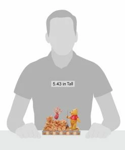 Discount ✨ Pooh And Piglet Fall Figurine By Enesco, LLC Disney Traditions - Jumping Into Fall ✨ 11 Pooh And Piglet Fall Figurine By Enesco, LLC Disney Traditions - Jumping Into Fall