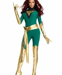 Halloweeencostumes.com Cosplay, Halloween Costumes Premium Marvel Jean Grey Phoenix Women's Costume