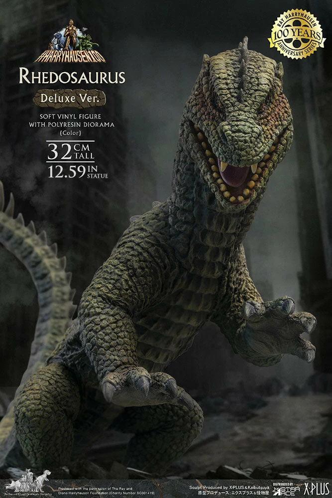 Promo ⭐ Rhedosaurus (Color Version) Statue By Star Ace Toys Ltd. 100th Anniversary Series 🔥 5 Rhedosaurus (Color Version) Statue By Star Ace Toys Ltd. 100th Anniversary Series