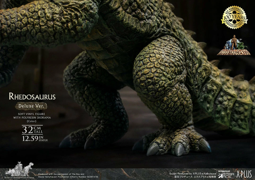 Promo ⭐ Rhedosaurus (Color Version) Statue By Star Ace Toys Ltd. 100th Anniversary Series 🔥 6 Rhedosaurus (Color Version) Statue By Star Ace Toys Ltd. 100th Anniversary Series