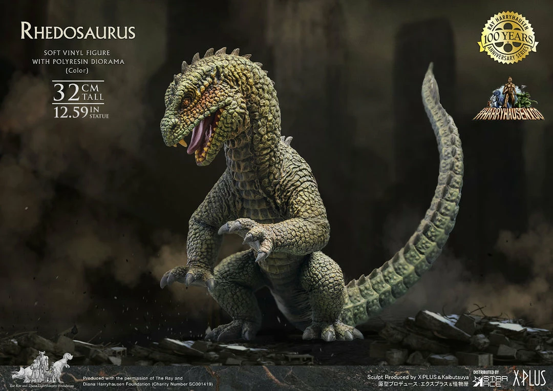 Promo ⭐ Rhedosaurus (Color Version) Statue By Star Ace Toys Ltd. 100th Anniversary Series 🔥 7 Rhedosaurus (Color Version) Statue By Star Ace Toys Ltd. 100th Anniversary Series
