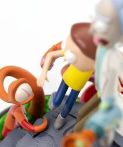 Rick And Morty Polystone Statue By Mondo Rick & Morty