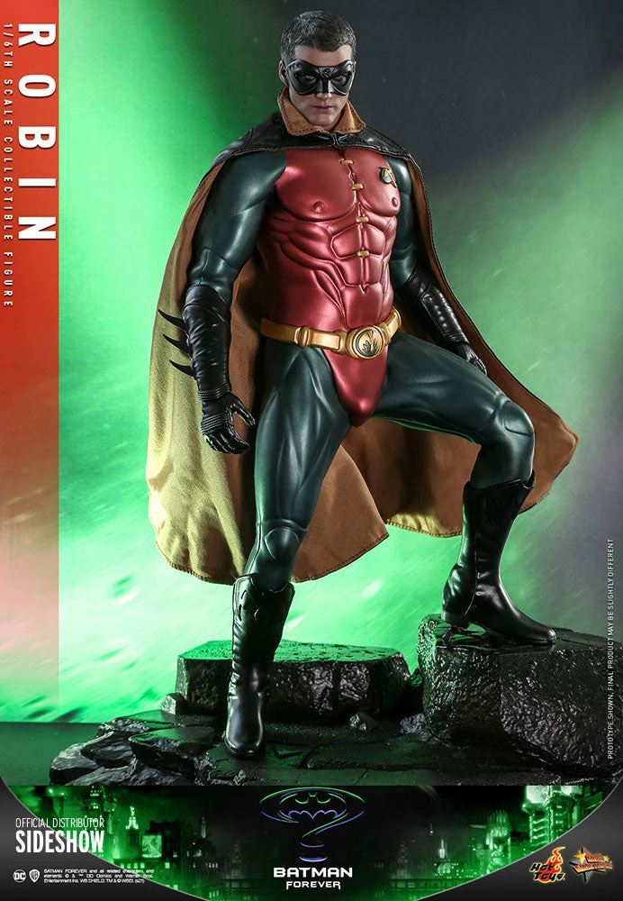 Hot Sale 𧨠Robin Sixth Scale Figure By Hot Toys Movie Masterpiece Series - Batman Forever π 5 Robin Sixth Scale Figure By Hot Toys Movie Masterpiece Series - Batman Forever