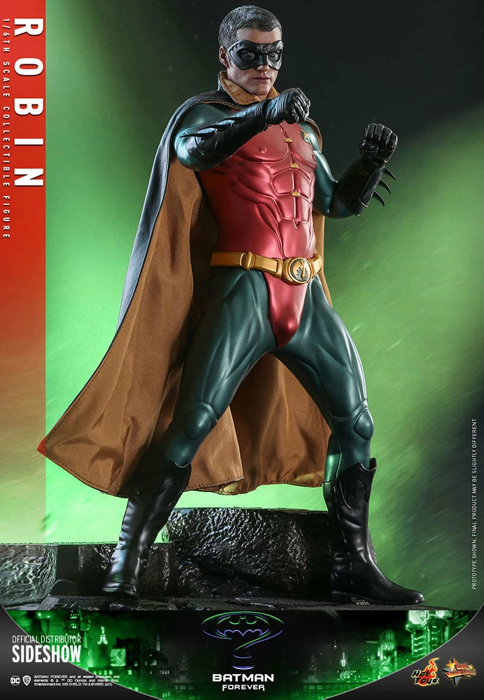 Hot Sale 𧨠Robin Sixth Scale Figure By Hot Toys Movie Masterpiece Series - Batman Forever π 6 Robin Sixth Scale Figure By Hot Toys Movie Masterpiece Series - Batman Forever