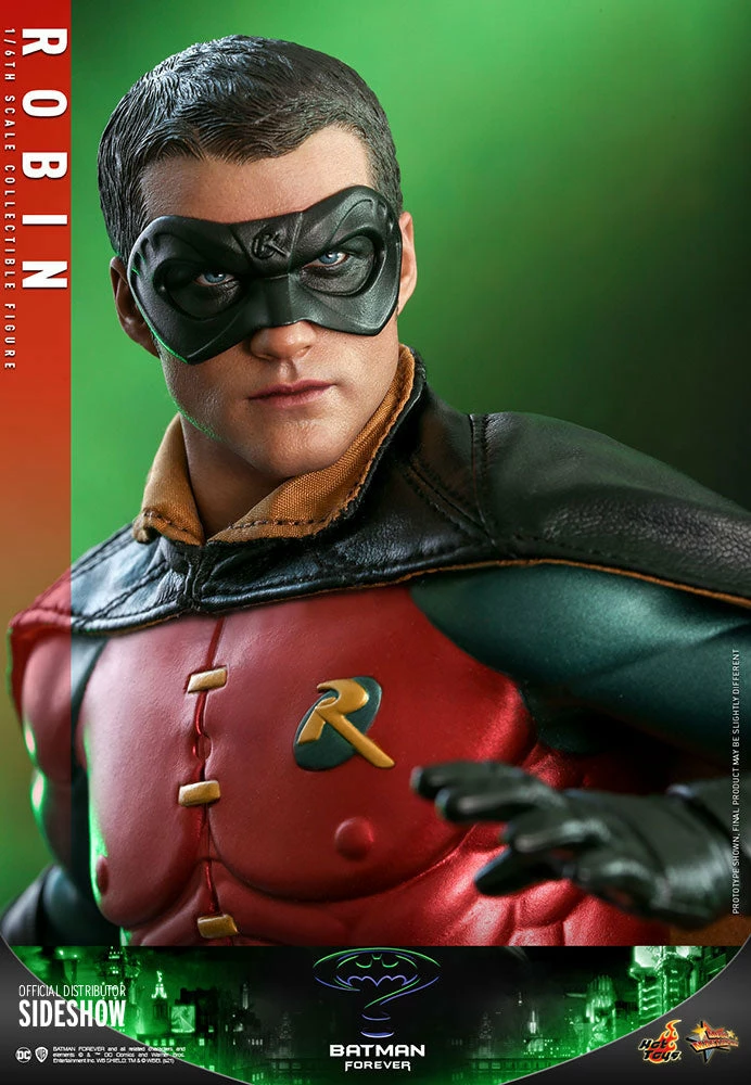 Hot Sale 𧨠Robin Sixth Scale Figure By Hot Toys Movie Masterpiece Series - Batman Forever π 9 Robin Sixth Scale Figure By Hot Toys Movie Masterpiece Series - Batman Forever