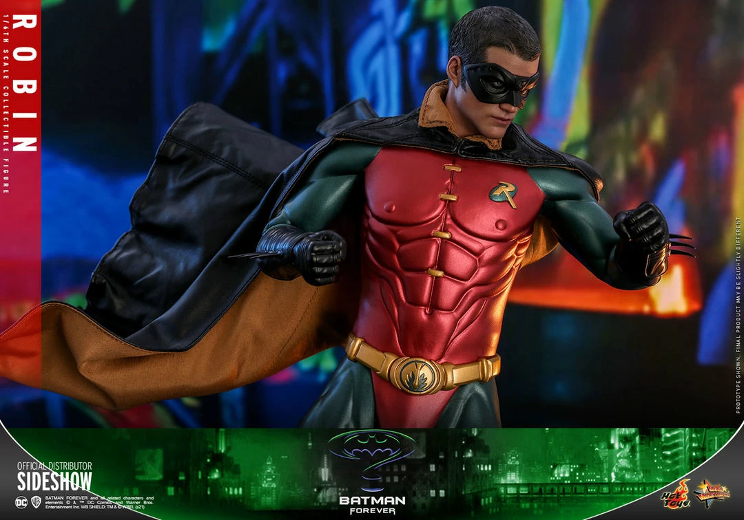 Hot Sale 𧨠Robin Sixth Scale Figure By Hot Toys Movie Masterpiece Series - Batman Forever π 10 Robin Sixth Scale Figure By Hot Toys Movie Masterpiece Series - Batman Forever