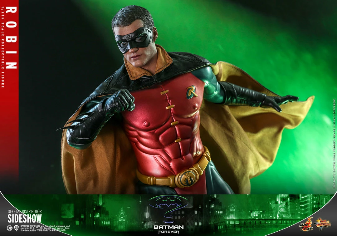 Hot Sale 𧨠Robin Sixth Scale Figure By Hot Toys Movie Masterpiece Series - Batman Forever π 11 Robin Sixth Scale Figure By Hot Toys Movie Masterpiece Series - Batman Forever