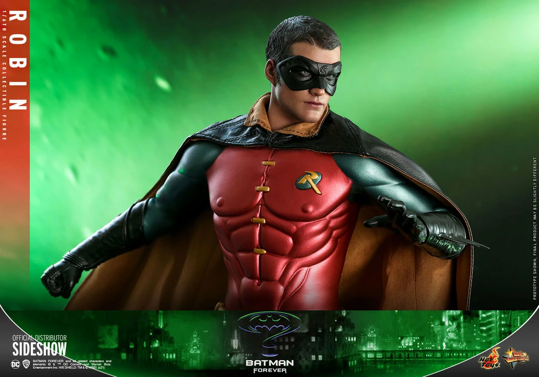 Hot Sale 𧨠Robin Sixth Scale Figure By Hot Toys Movie Masterpiece Series - Batman Forever π 12 Robin Sixth Scale Figure By Hot Toys Movie Masterpiece Series - Batman Forever