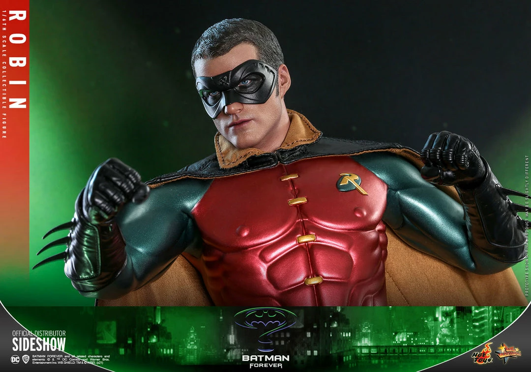 Hot Sale 𧨠Robin Sixth Scale Figure By Hot Toys Movie Masterpiece Series - Batman Forever π 13 Robin Sixth Scale Figure By Hot Toys Movie Masterpiece Series - Batman Forever