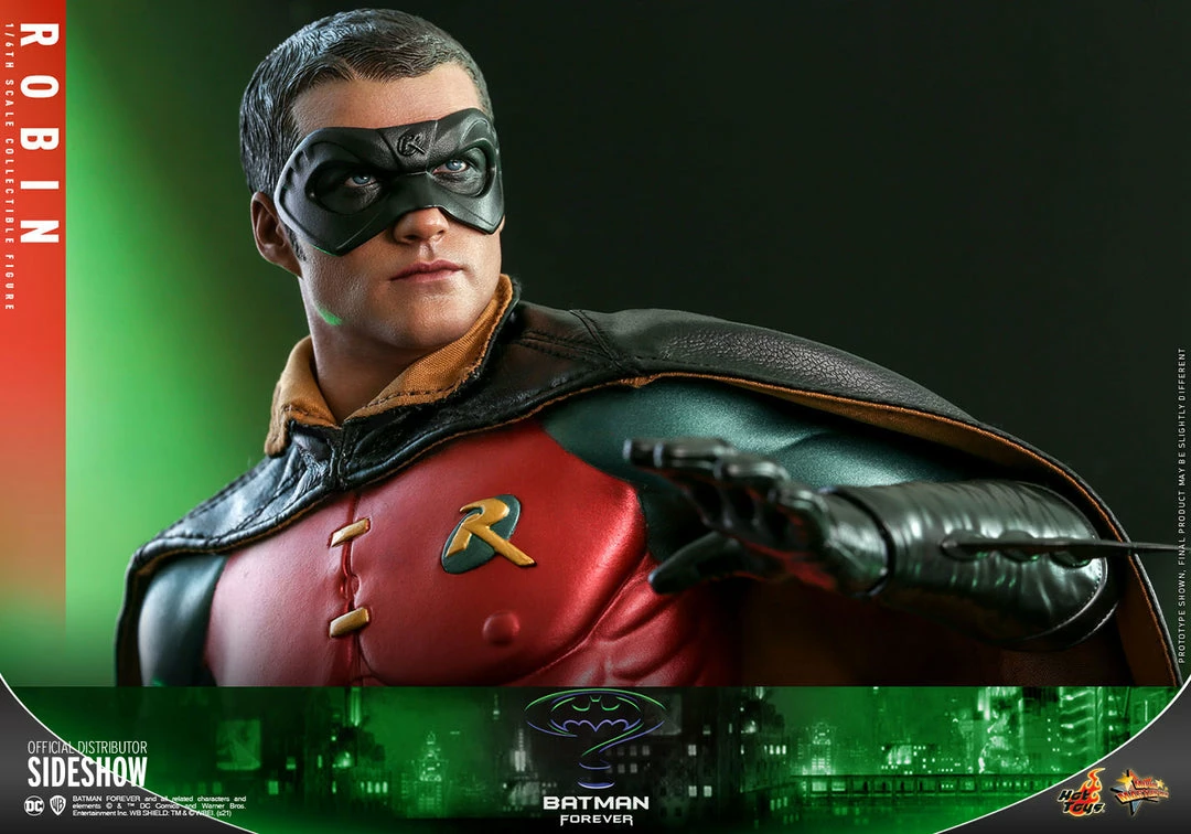 Hot Sale 𧨠Robin Sixth Scale Figure By Hot Toys Movie Masterpiece Series - Batman Forever π 14 Robin Sixth Scale Figure By Hot Toys Movie Masterpiece Series - Batman Forever