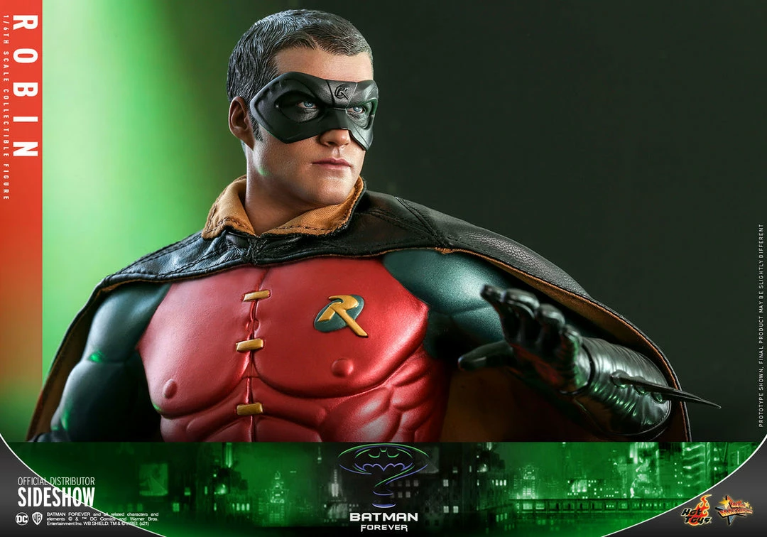 Hot Sale 𧨠Robin Sixth Scale Figure By Hot Toys Movie Masterpiece Series - Batman Forever π 15 Robin Sixth Scale Figure By Hot Toys Movie Masterpiece Series - Batman Forever