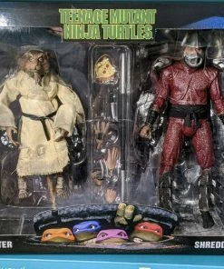 Teenage Mutant Ninja Turtles 1990 Movie – Splinter & Shredder By NECA Toys
