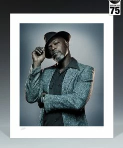 Samuel L. Jackson Art Print By Sideshow Collectibles By Renowned Photographer Patrick Hoelck.