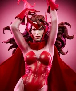 Premium Collection Scarlet Witch Premium Format™ Figure By Sideshow Collectibles