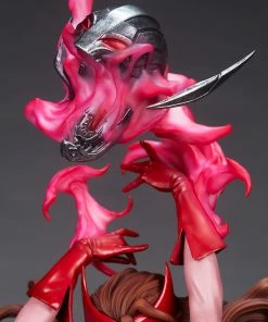 Premium Collection Scarlet Witch Premium Format™ Figure By Sideshow Collectibles
