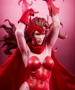 Premium Collection Scarlet Witch Premium Format™ Figure By Sideshow Collectibles