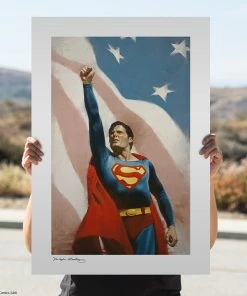 Art Work Murals & Prints Someone To Believe In Art Print By Sideshow Collectibles By Kristopher Meadows Sideshow Collectibles Superman