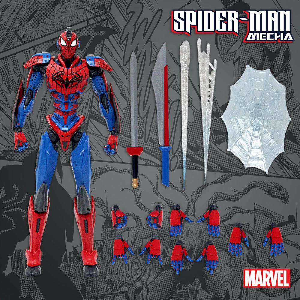 Best deal 🔔 Spider-Man Mecha Collectible Figure By Mondo Mondo Mecha Collection 🥰 11 Spider-Man Mecha Collectible Figure By Mondo Mondo Mecha Collection