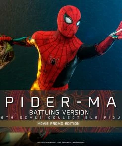 Promo ⌛ Hot Toys Spider-Man (Battling Version) Movie Promo Edition 🎁 28 Hot Toys Spider-Man (Battling Version) Movie Promo Edition